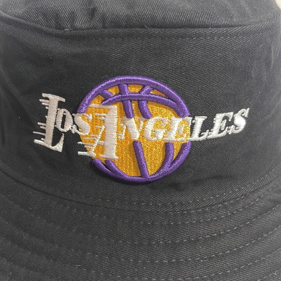 New, bucket hat, Los Angeles, color black, size S/M. Color black. NABA, vintage. - Picture 2 of 6